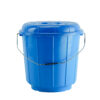 Delcasa 11 L Plastic Bucket with Lid- DC2486