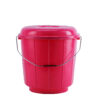 Delcasa 16 L Plastic Bucket with Lid- DC2487