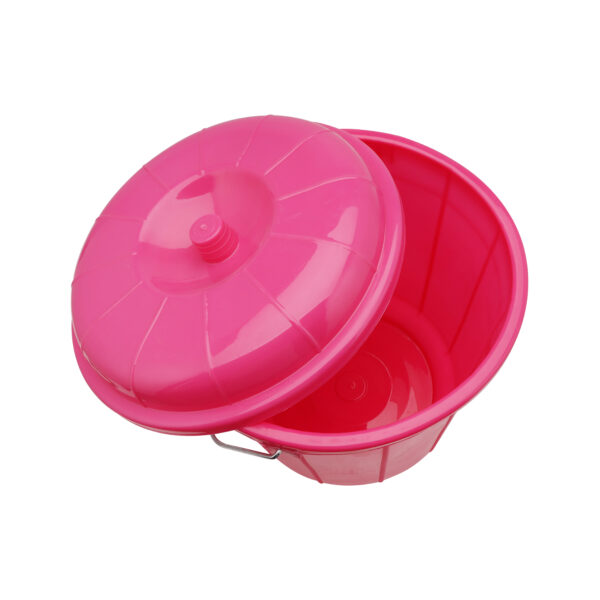 Delcasa 16 L Plastic Bucket with Lid- DC2487