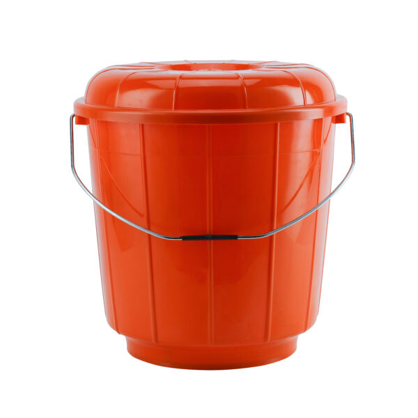 Delcasa 25 L Plastic Bucket with Lid- DC2489