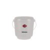 Delcasa 16 L Transparent Plastic Bucket with Lid- DC2490