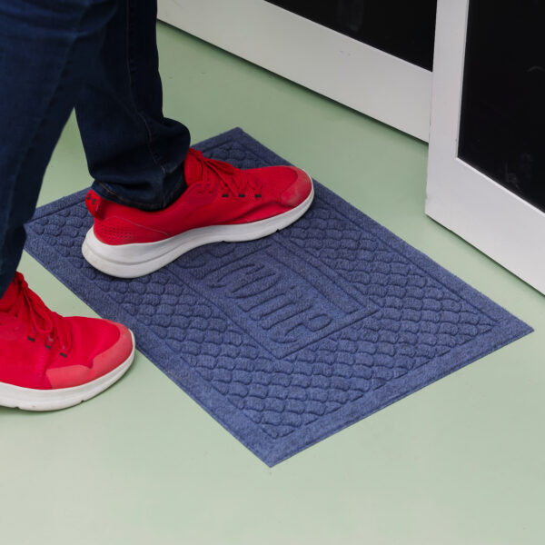 Door Mat with Polyester Surface & Rubber Backing, DC2492