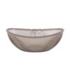 Delcasa Smoked Gray Acrylic Bowl