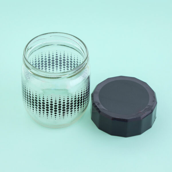 Air Proof Glass Jar, 425ml Jar with Lid, DC2528
