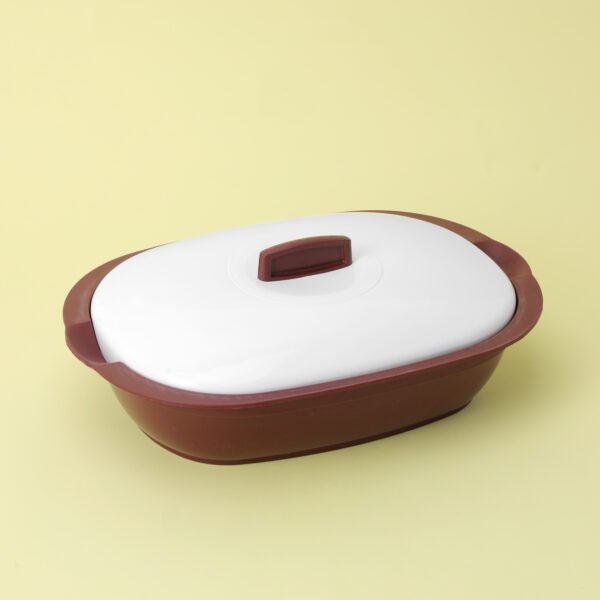 Oval Casserole with Lid, Polymer Plastic Container, DC2546