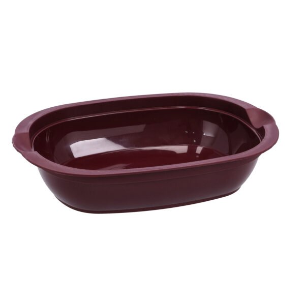 Oval Casserole with Lid, Polymer Plastic Container, DC2546