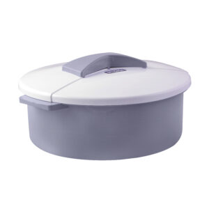 Round Casserole with Lid, Polymer Plastic Container, DC2554