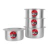 Delcasa 4Pc Aluminium Tope Set