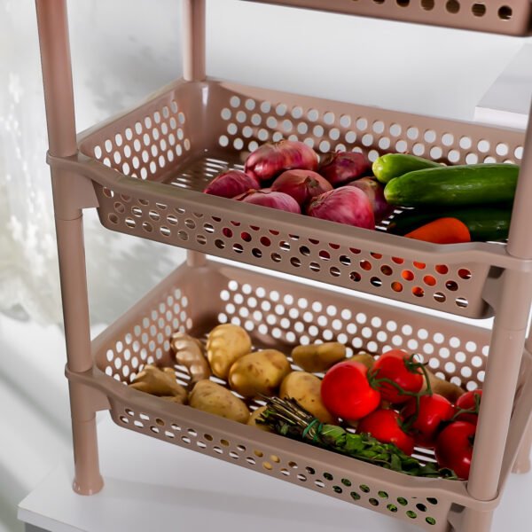 Delcasa 4-Tier Square Vegetable Rack-DC2698