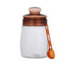Delcasa 300 ML Diamond Jar with Pet Cap- DC2751