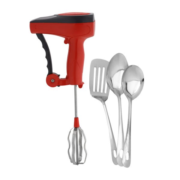 Hand Blender with 3pcs Serving Spoon, Manual Blender, DC2790