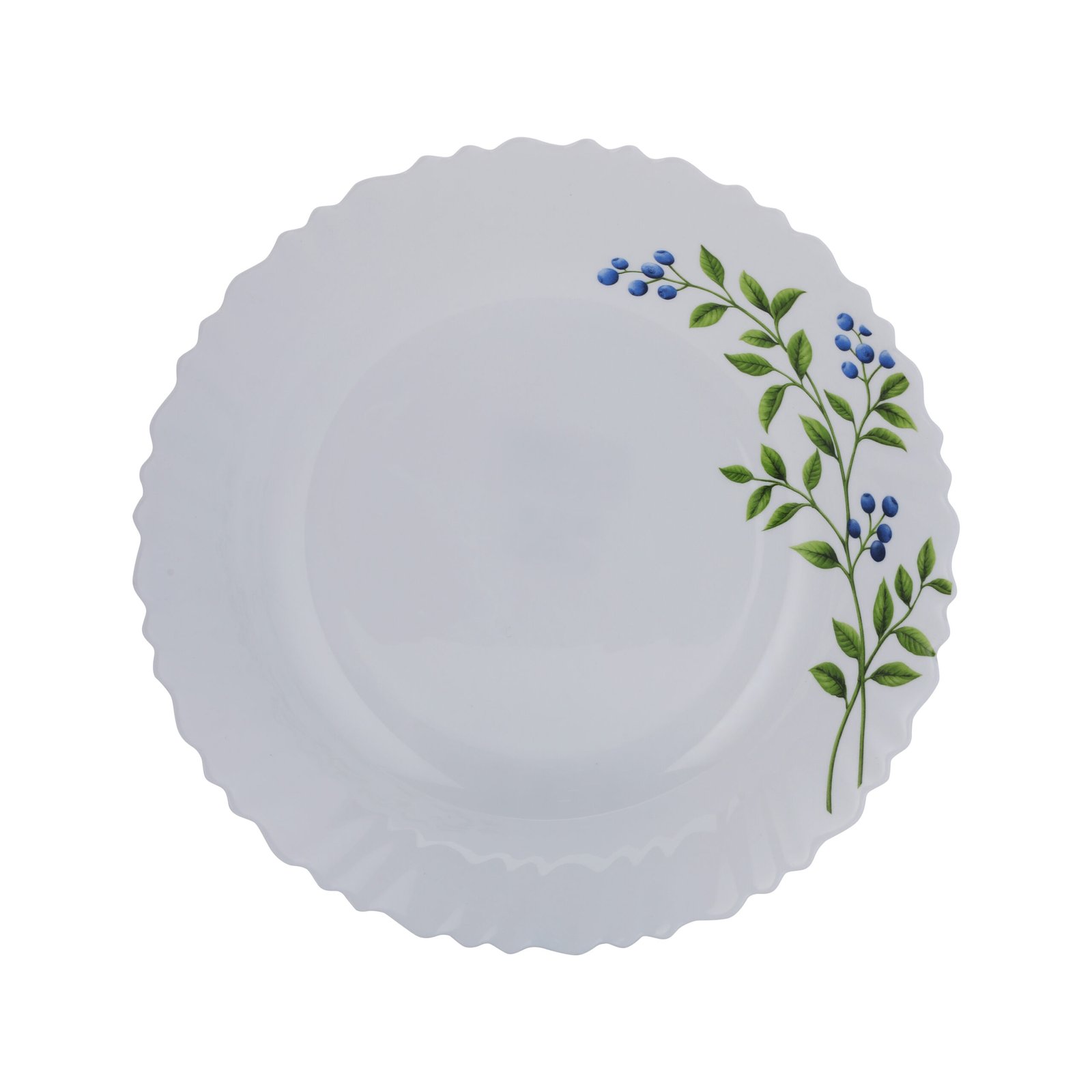 Delcasa 11.2" Opalware Multi-Utility Plate- DC2824