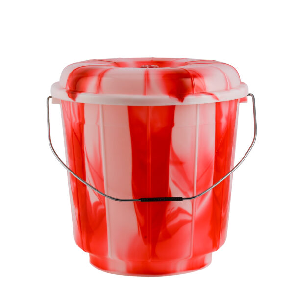 Delcasa 16 L Plastic Bucket with Lid- DC2849