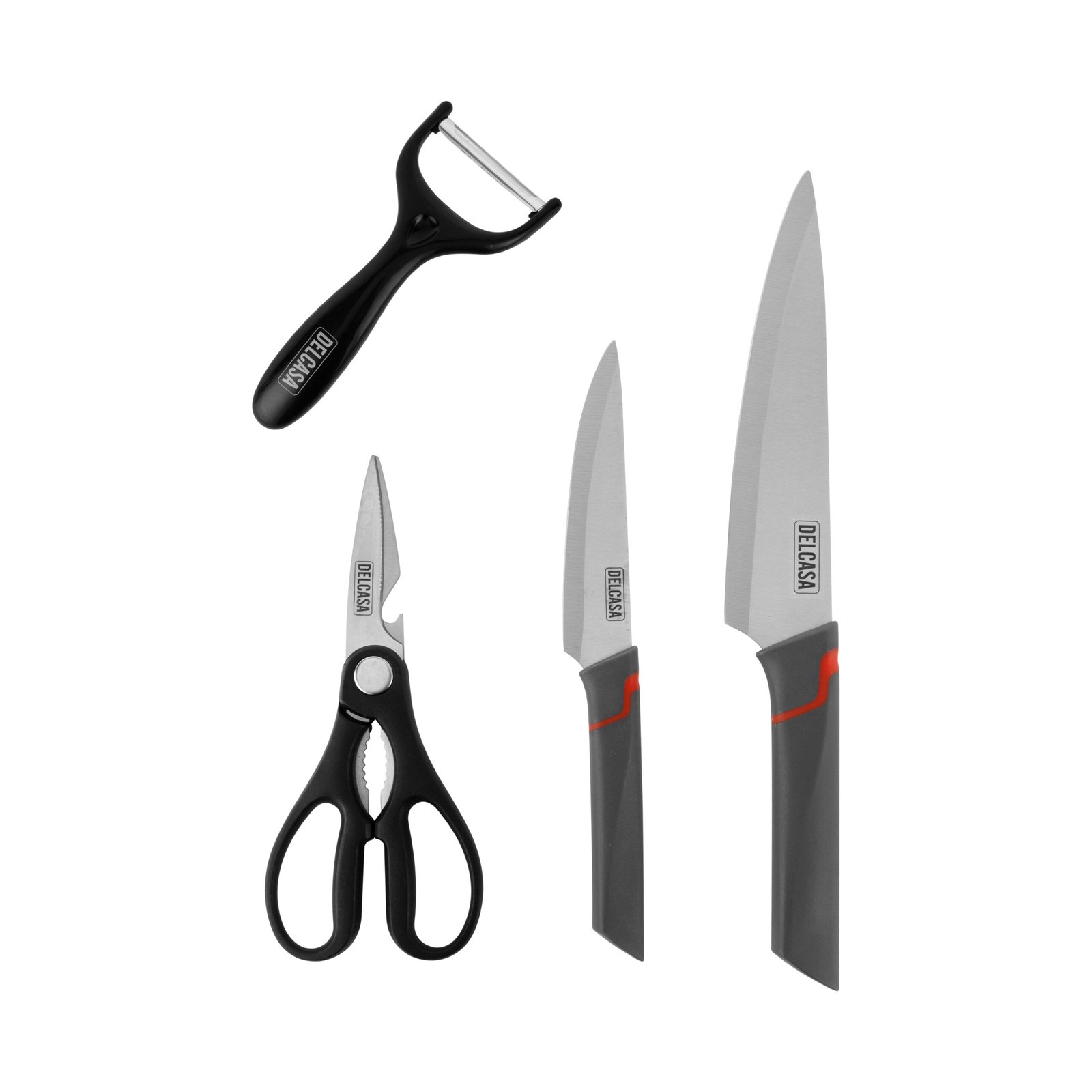 Delcasa 4Pc Knife Set