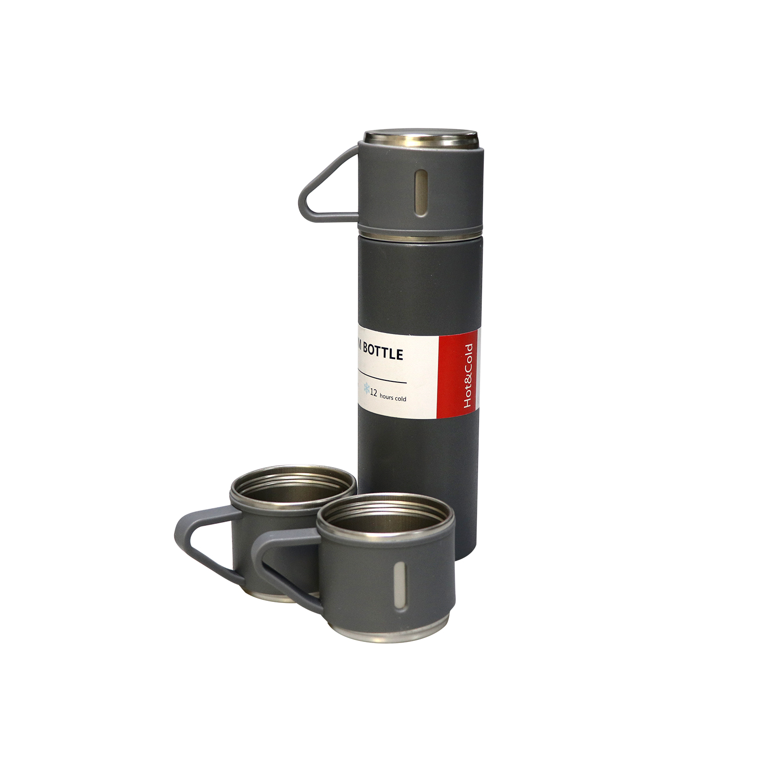 Delcasa 500 ML Stainless Steel Vacuum Water Bottle Set- DC3109