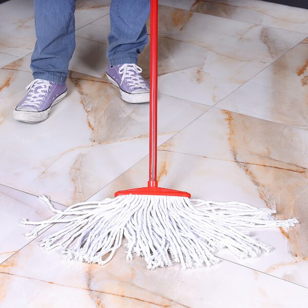 Royalford  Cotton String Floor Mop with Stick, 40 CM-RF1507F