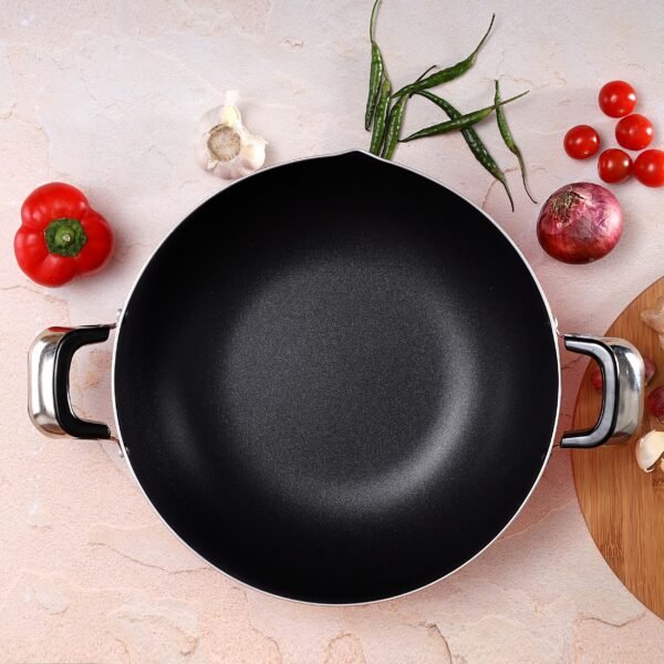 Royalford RF325WP30 Non-Stick Wok Pan, 30 CM