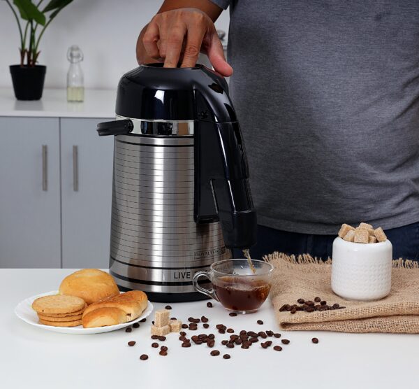 Royalford  Airpot Flass Vacuum Flask, 3L- RF6277