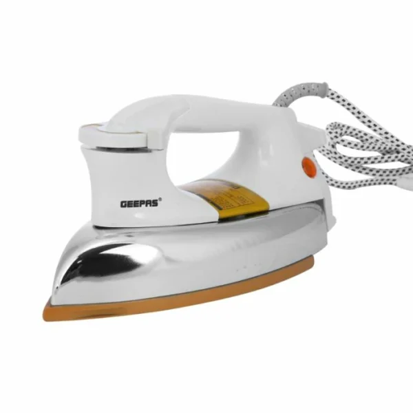 Geepas  Heavy Weight Dry Iron   White 1200W - GDI23011