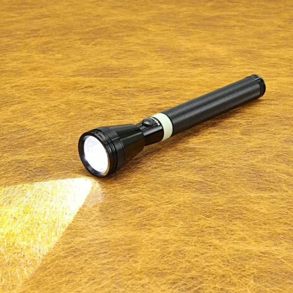 Geepas Rechargeable LED Flashlight 281MM - GFL4642