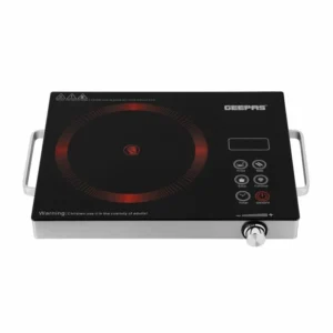 Geepas Digital Infrared Cooker   4 Digit LED Display 2000W GIC6920