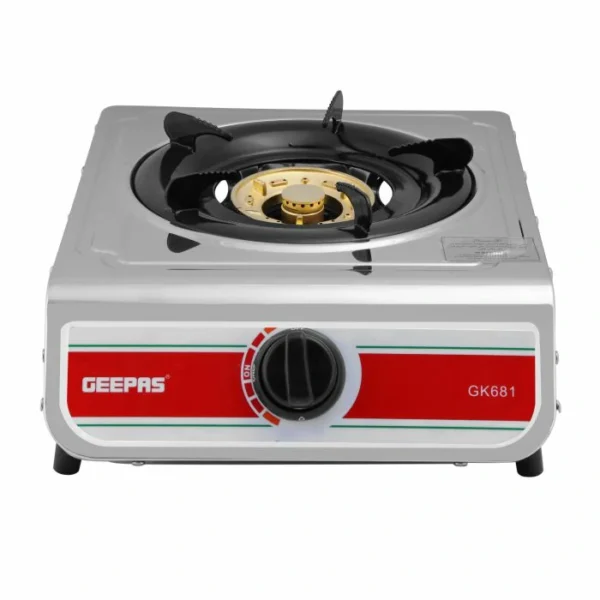 Geepas Single Burner Gas Hob/Stove 100mm - GK681 Geepas Single Burner Gas Hob/Stove 100mm - GK681