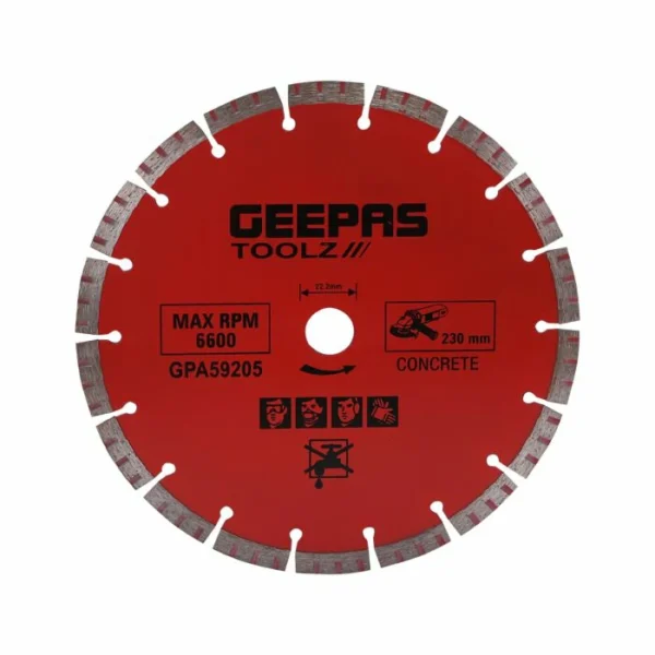 Geepas  Segmented Concrete Cutting 22.2 MM - 230 MM -GPA59205