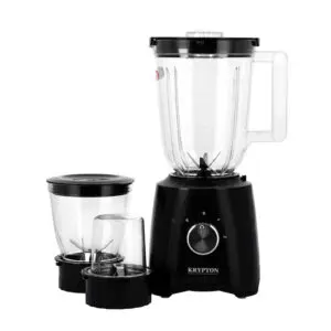 3-in-1 Blender, Stainless Steel Blades, KNB6136N - Stylish Design