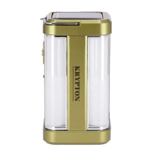 Krypton Rechargeable LED Lantern with Solar Panel- KNE5084