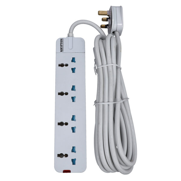 4 Way Universal Type Extension Socket, High Quality,KNES5081