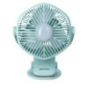 Krypton Rechargeable Mini Fan with Led Light- Clip Fan- 3.7V, 800mAh