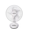 Krypton 12-Inch Table Fan with LED - 2 Speed Settings with Oscillating