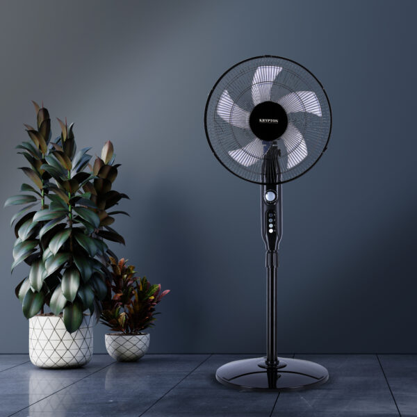 Krypton 16" Stand Fan- KNF6153N| 3 speed fans| 60 mins timer