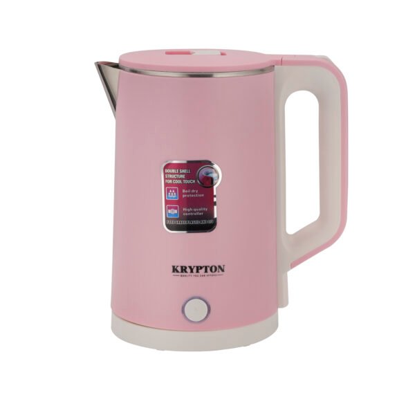 Krypton KNK6062 Double Layer Stainless Steel Kettle, 1.8L