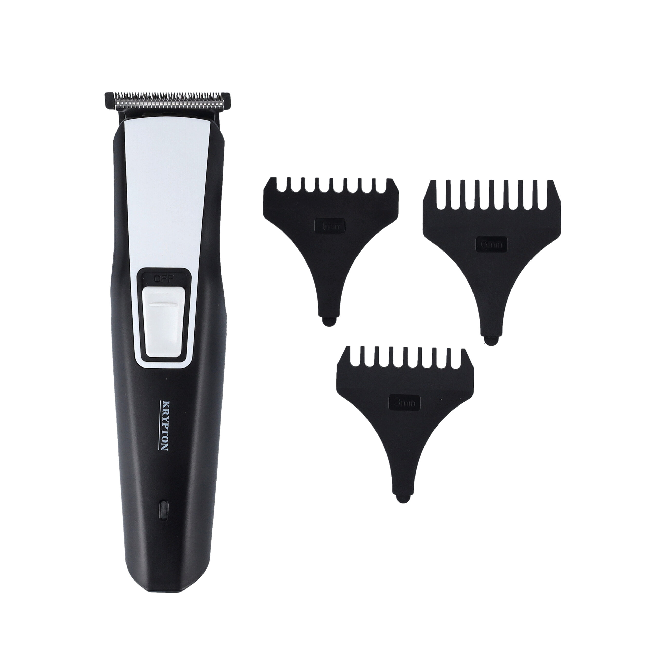 Krypton Rechargeable Hair & Beard Trimmer - Cordless Trimmer