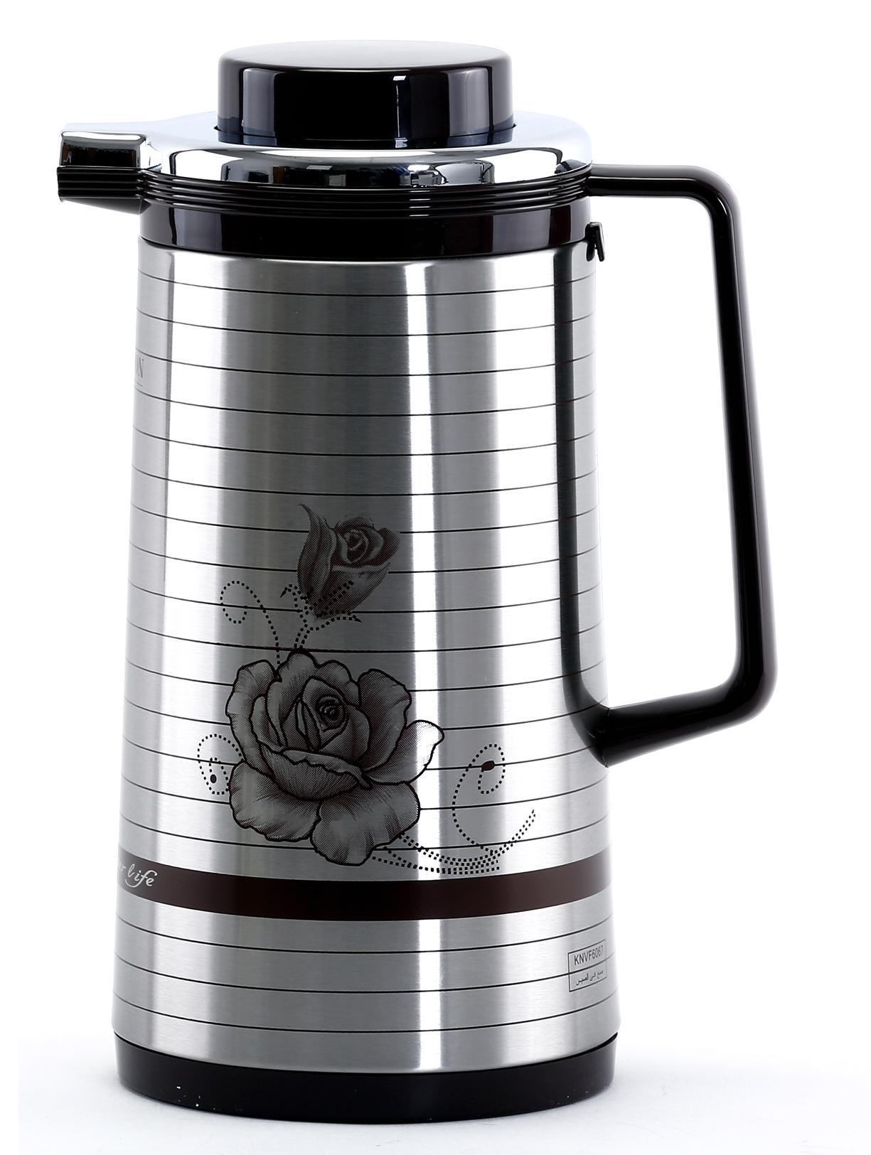 Krypton 1.6 L Glass Vacuum Flask | Insulated Flask Bottle