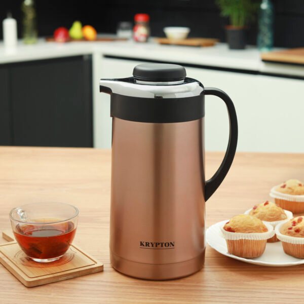 Stainless Steel Vacuum Flask Double Walled Carafe, KNVF6331 Stainless Steel Vacuum Flask Double Walled Carafe, KNVF6331