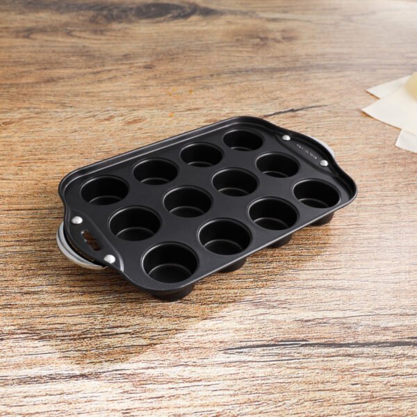 Royalford Carbon Steel Muffin Pan With Loose Base-RF10091