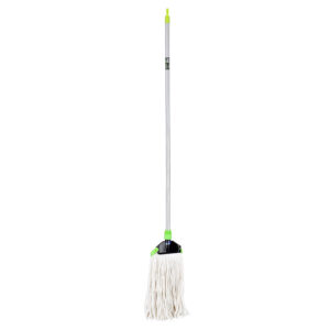 Royalford Microfiber Floor Mop, PVC Coated Wooden Handle - RF10102