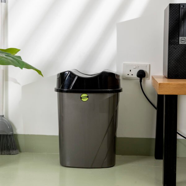 Plastic Dust Bin | Wet/Dry Garbage Bin with Lid | 25L