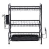 3-Layer Stainless Steel Dish Rack, RF10154