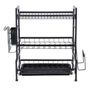 3-Layer Stainless Steel Dish Rack, RF10154