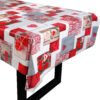 Printed Table Cloth, PVC with Polyester Backing, RF10205