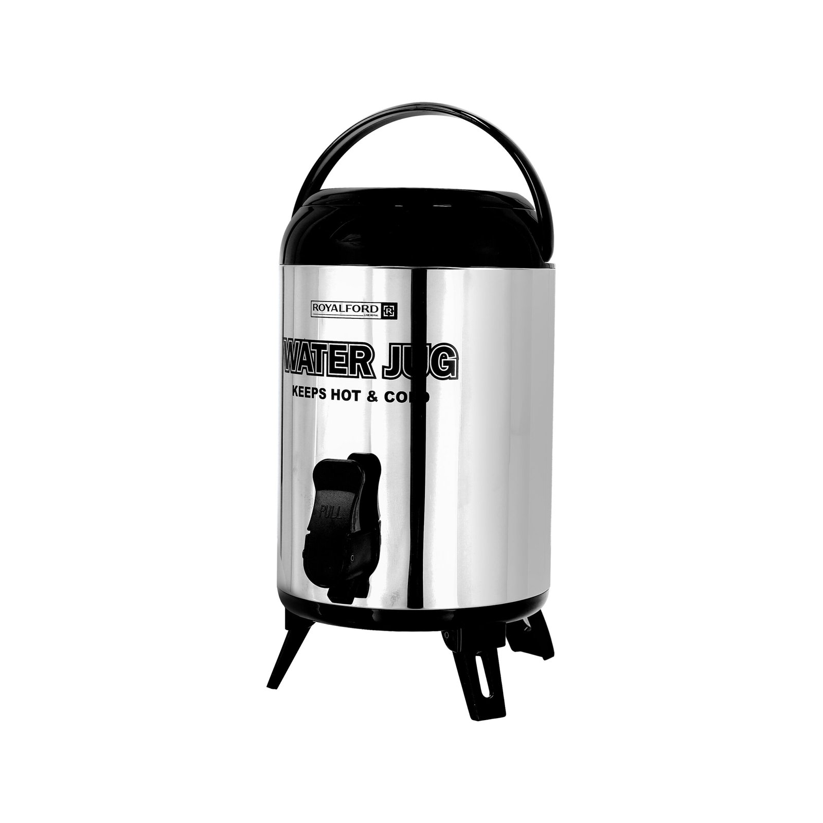 Royalford Supreme Thermos Flask, Double Wall Stainless Steel- RF10213