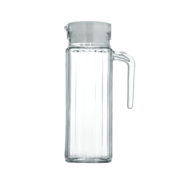 Royalford Glass Pitcher With Plastic Lid, 1000ml Water Jug, RF10255