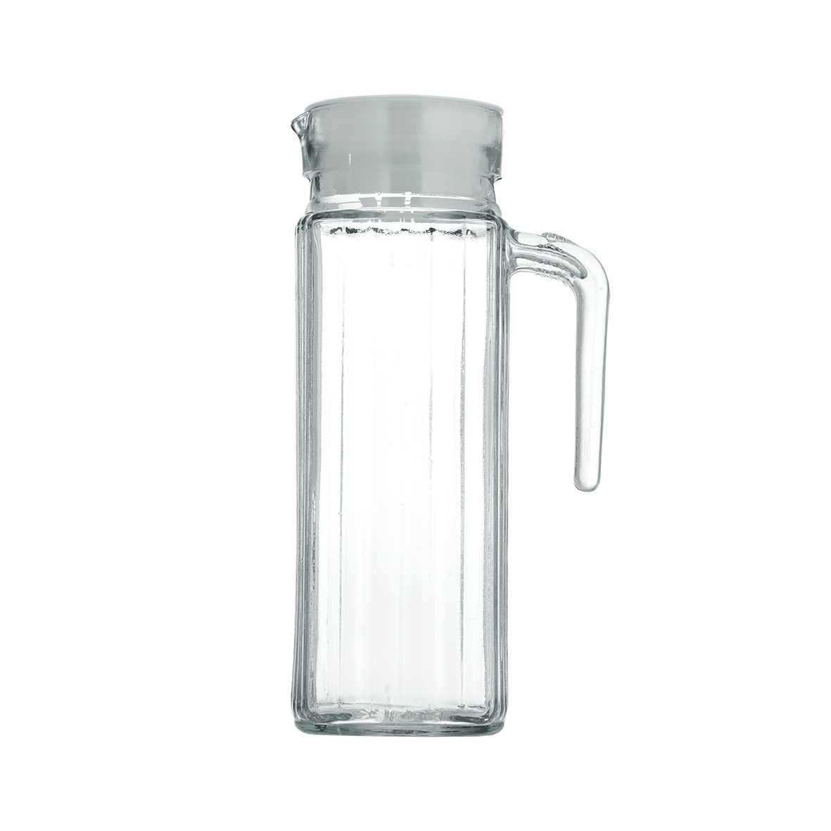 Royalford Glass Pitcher With Plastic Lid, 1000ml Water Jug, RF10255
