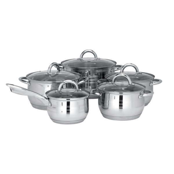 10Pcs Stainless Steel Cookware Set, RF10390