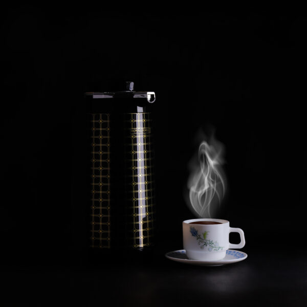 Royalford Double Wall Vacuum Flask, 1.9L Thermos With Lid, Rf10406