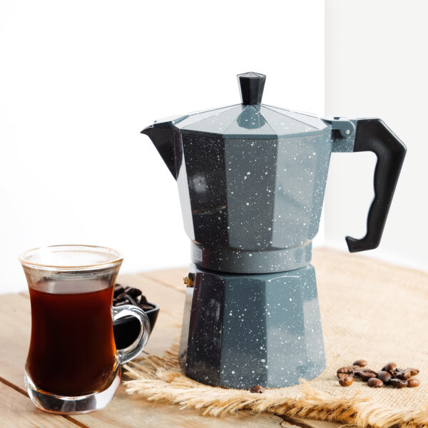 RoyalFord Espresso Coffee Maker, Aluminium Rf10439