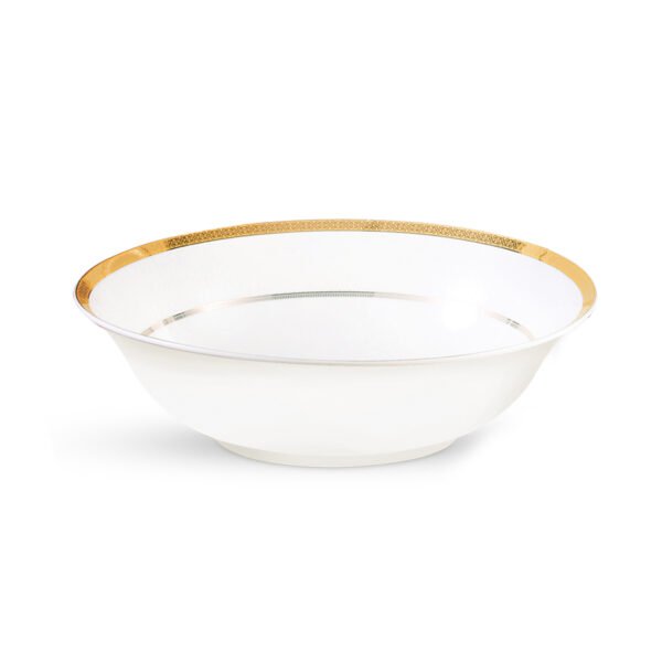 Royalford Premium Bone China Bowls, 9" Salad Bowl, RF10467